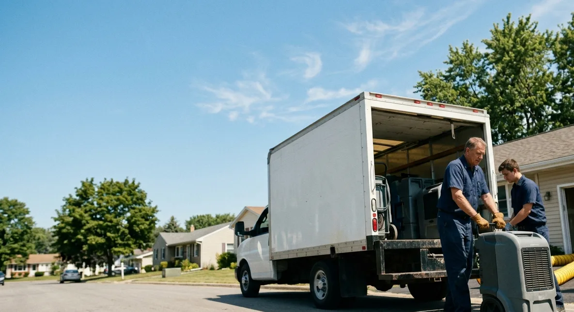 Water Damage Cleanup in Marion, IA near me